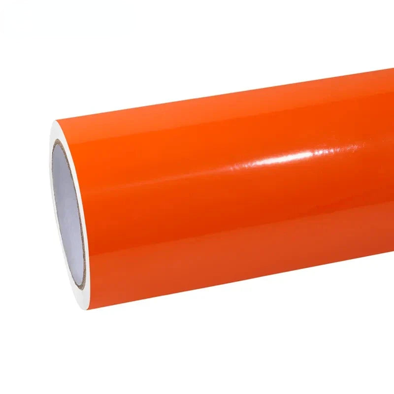 Gloss Burnt Orange  Vinyl Car Wrap Self Healing red color Film Vehicle Auto Sticker Vinyl Car Wrap