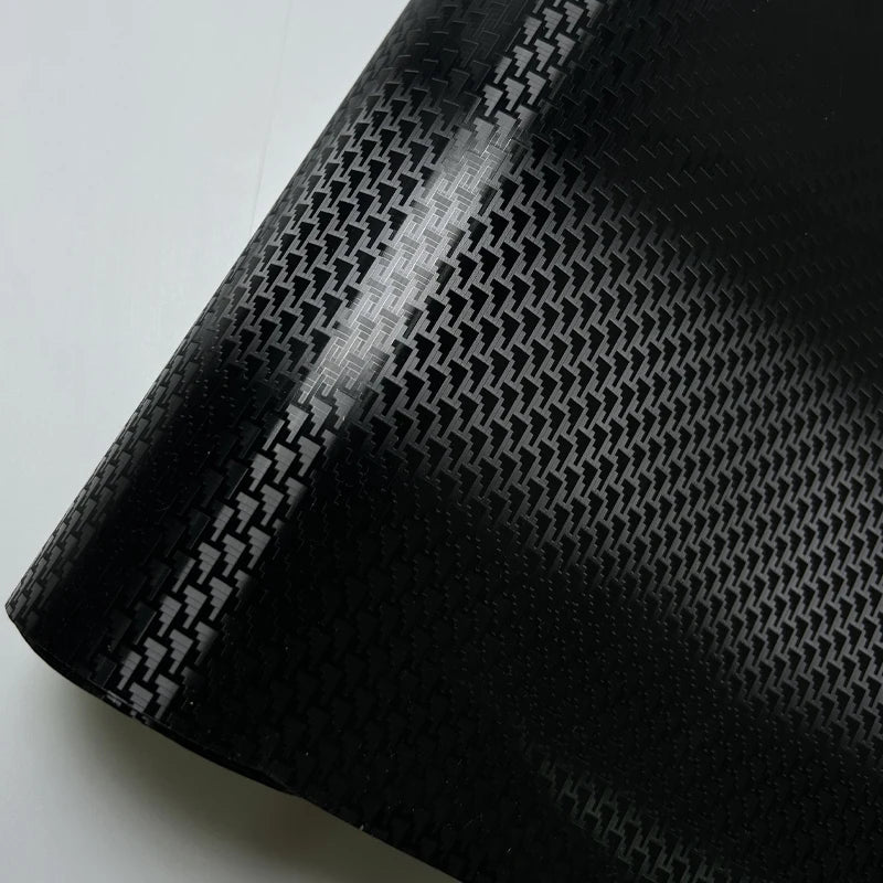 3D 4D 5D 6D Carbon Fiber High Glossy Black Car Stickers Wraping Vinyl Car Wrap Accessories for Vehicles Decals for Vehicle Auto