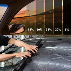 Privacy Solar Window Films Vlt 70% Super Clear Color Nano ceramic coating no metallized layer Car