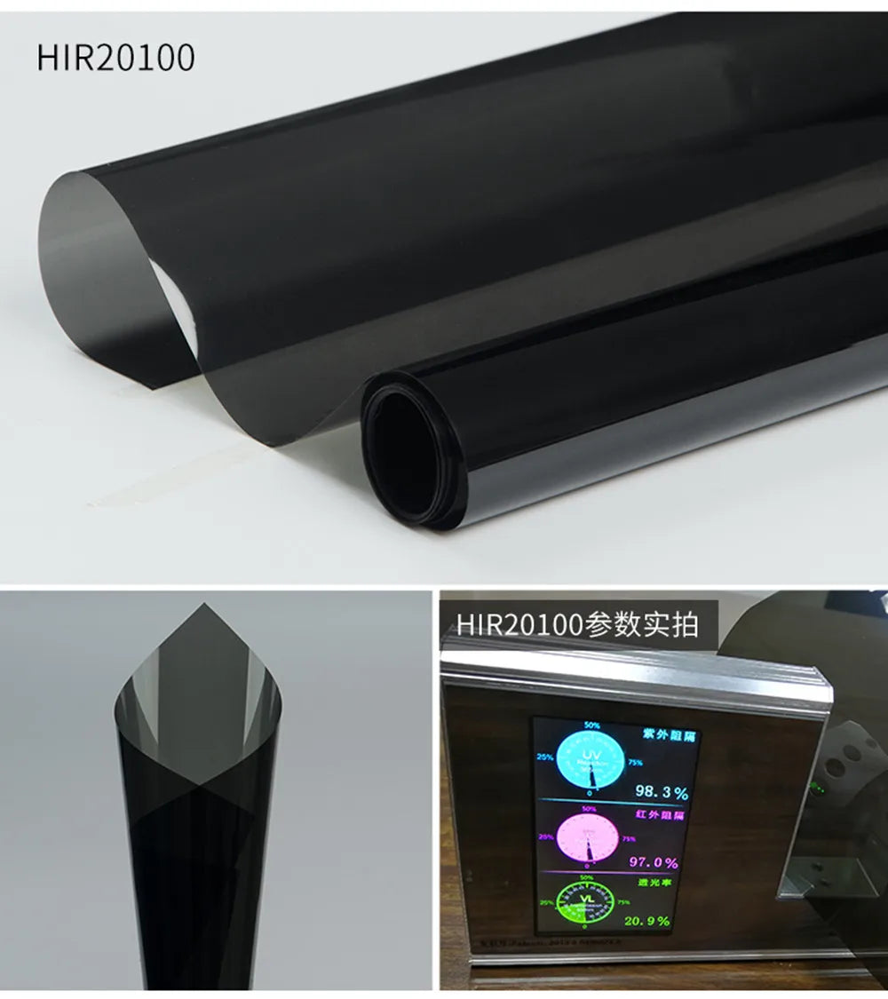 Window Tint UV-proof 1.52*30M TPU window film factory direct sale high quality super heat insulation