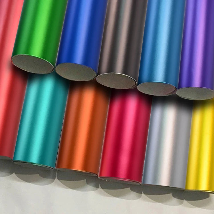 Wholesale Custom PVC Paper Gray Red Blue Vehicle Car Body Wrapping Film Matte Black Roll Wrapping