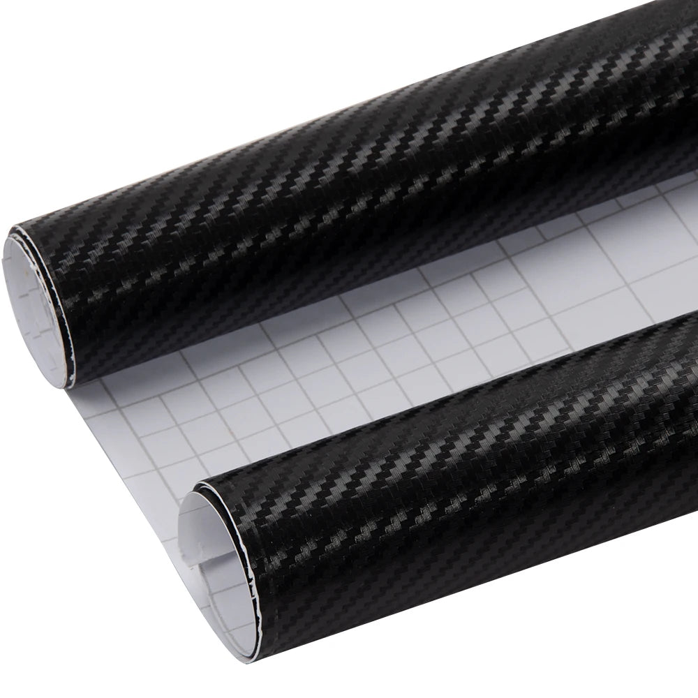 3D Carbon Fiber Film Roll Laser Printer Transparent Self Adhesive Holographic Films 3D Rolls