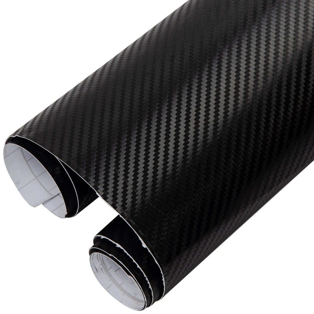 3D Carbon Fiber Film Roll Laser Printer Transparent Self Adhesive Holographic Films 3D Rolls